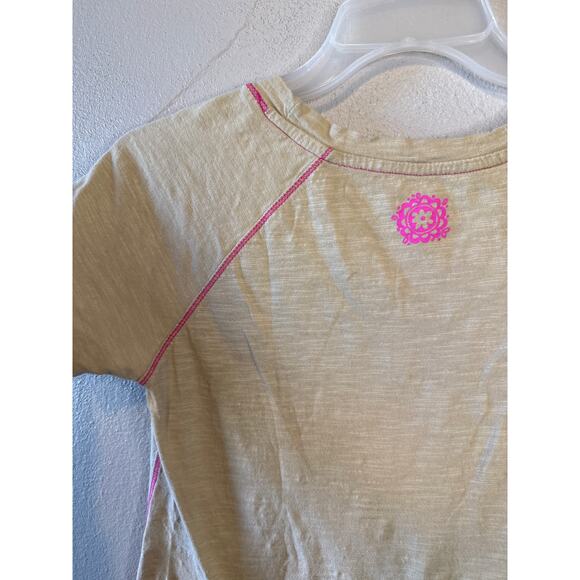 Natural Life T Shirt Pink Floral Small Cotton Garden Whimsy Nature - Picture 5 of 5